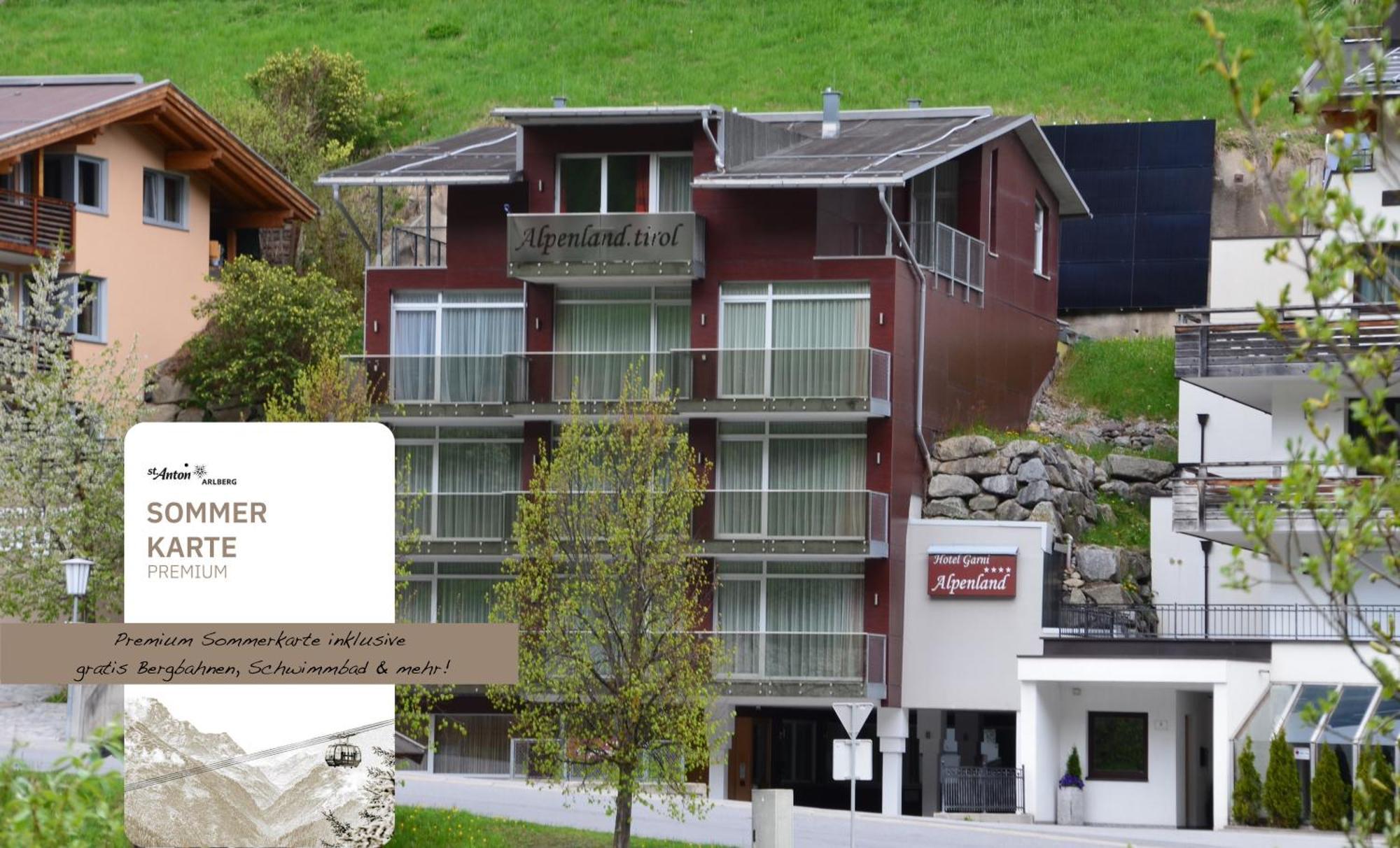 Hotel Alpenland Sankt Anton am Arlberg Exterior photo